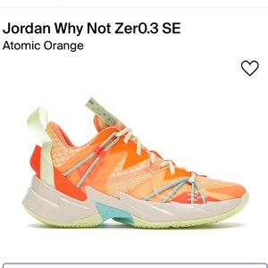 BRAND NEW IN BOX Jordan Why Not Zer0.3 SE-Atomic Orange-Size Men’s 8.5